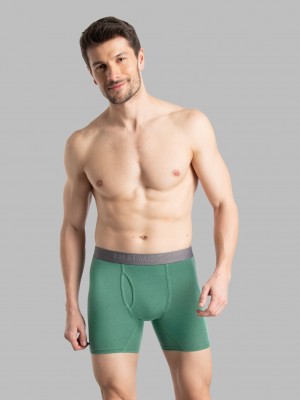 Assorted Fruit Of The Loom 360 Stretch Coolsoft, Extended Sizes 6 Pack Men's Boxer Briefs | HBK924856