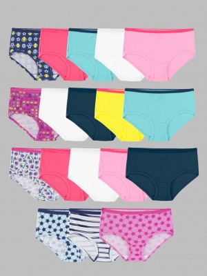 Assorted Fruit Of The Loom Eversoft®, 14+4 Bonus Pack Girls' Briefs | JKD031724