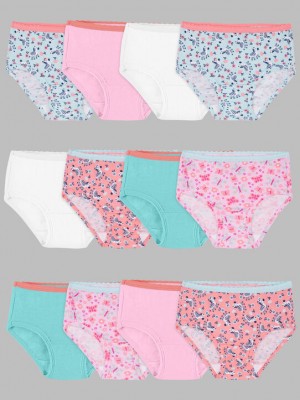 Assorted Fruit Of The Loom Toddler Eversoft®, 12 Pack Girls' Briefs | OYV584609